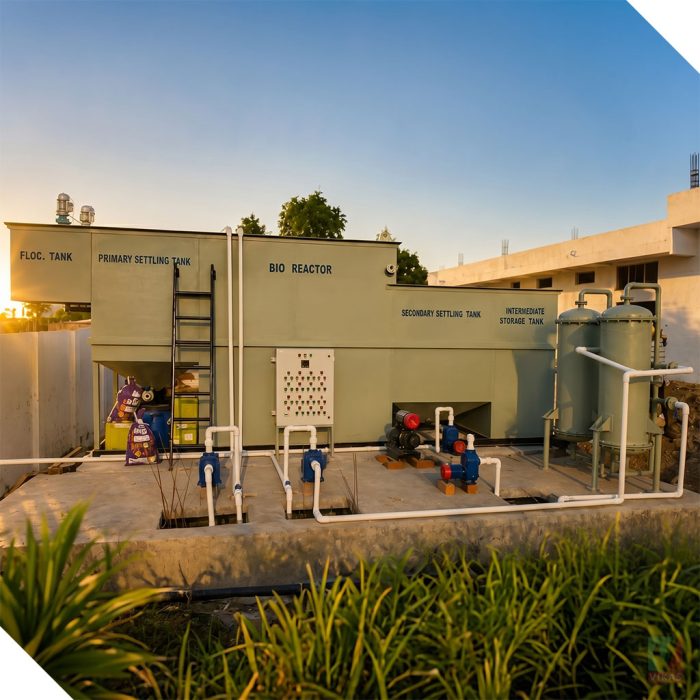 Effluent treatment Plant for Dairy Industry