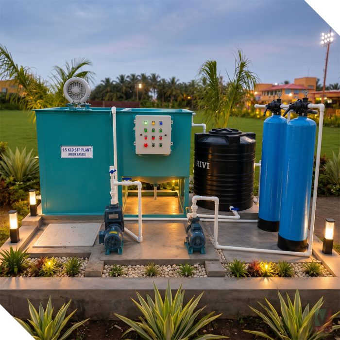 Sewage Treatment Plant MBBR Based